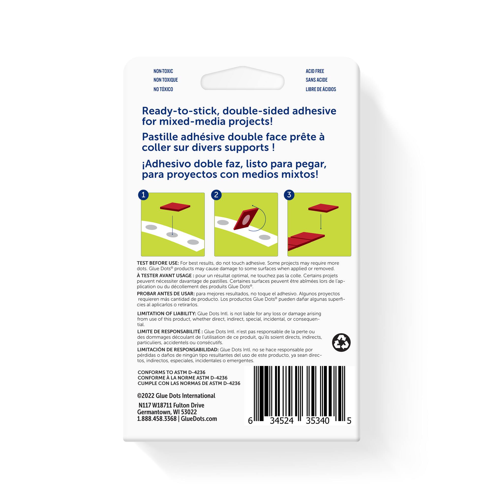 Glue Dots® All Purpose Dots™ Roll